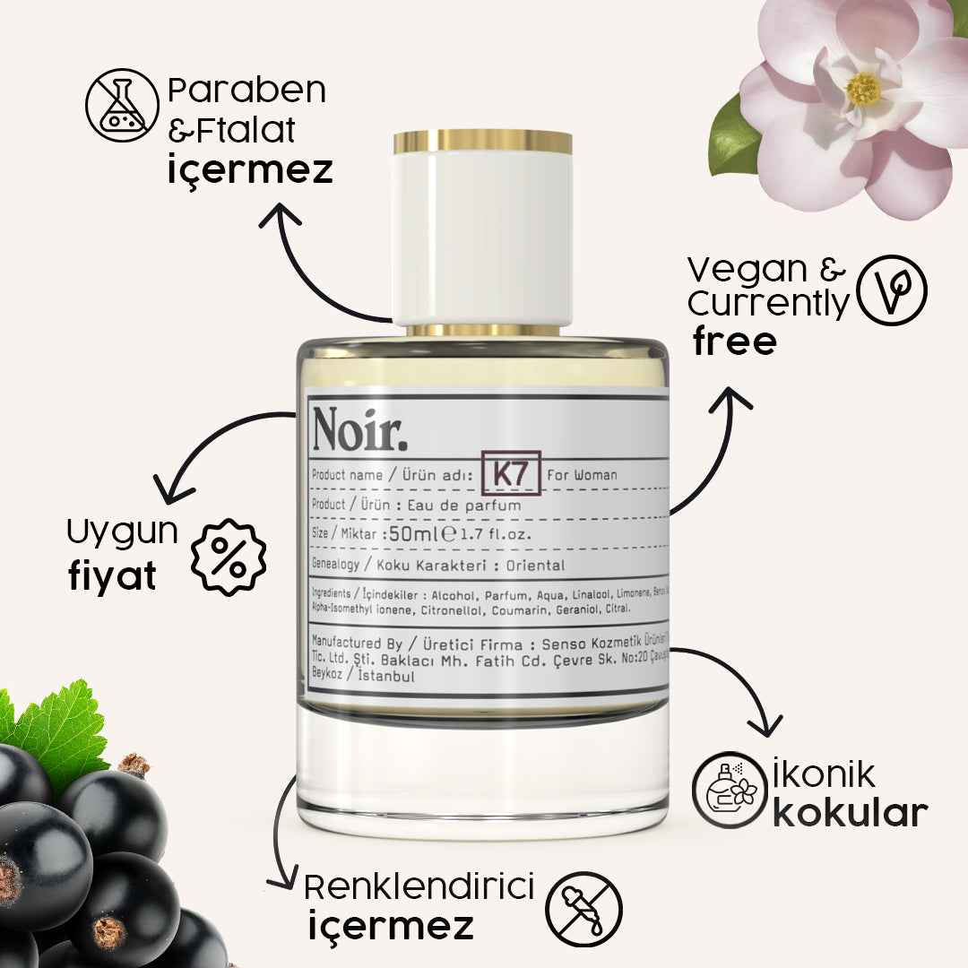 K7 Kadın EDP Parfüm 50 ML
