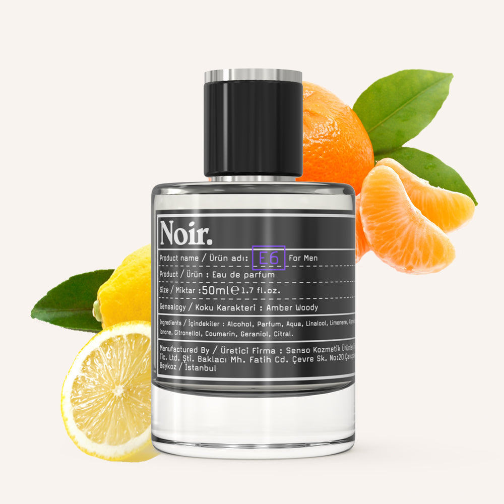 E6 Erkek EDP Parfüm 50 ML