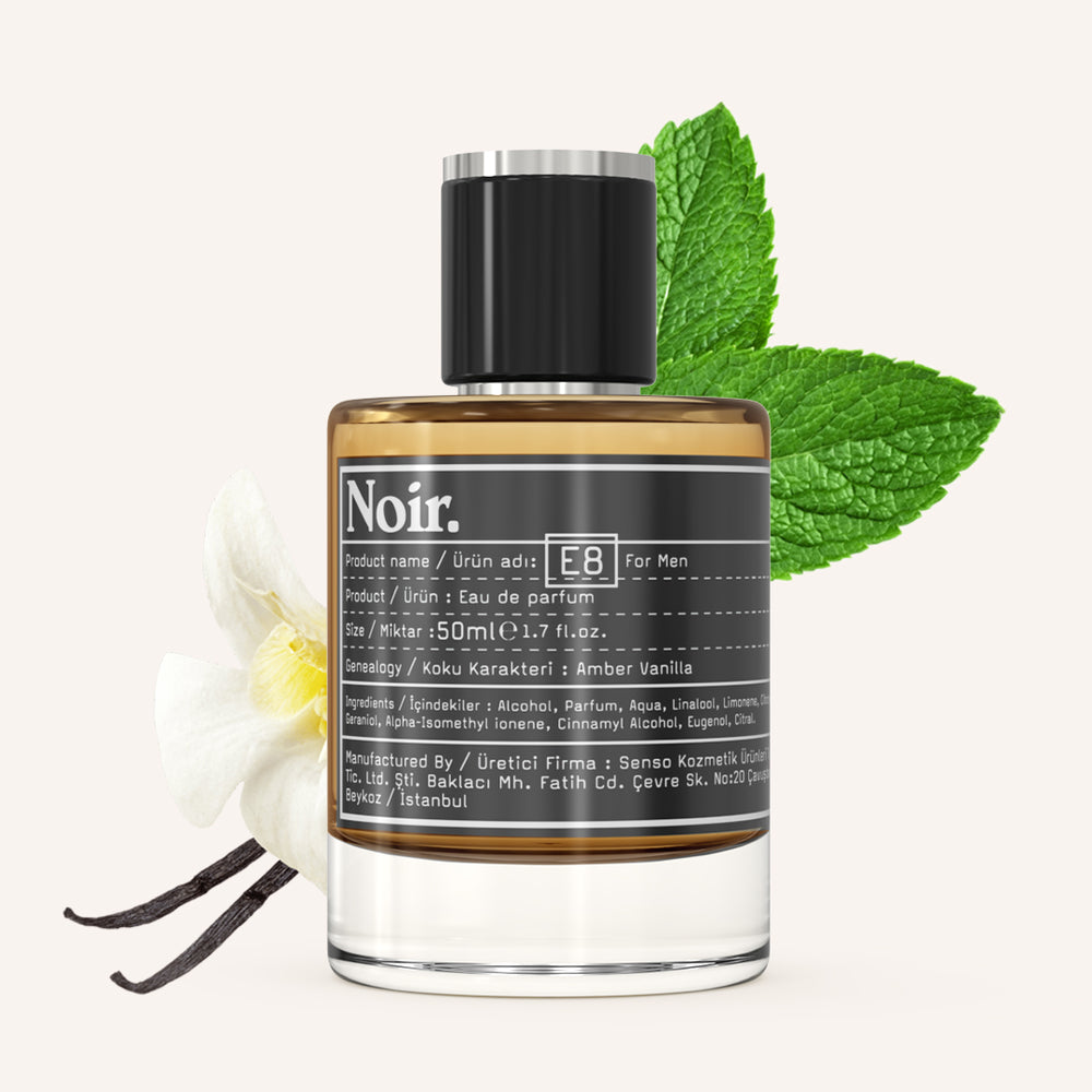 E8 Erkek EDP Parfüm 50 ML